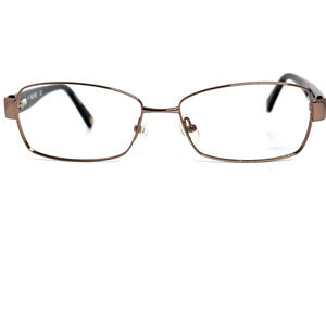 Nine West Eyeglasses Frames NW1021 250 Womens Brown Full Rim 54-15-135 H17085